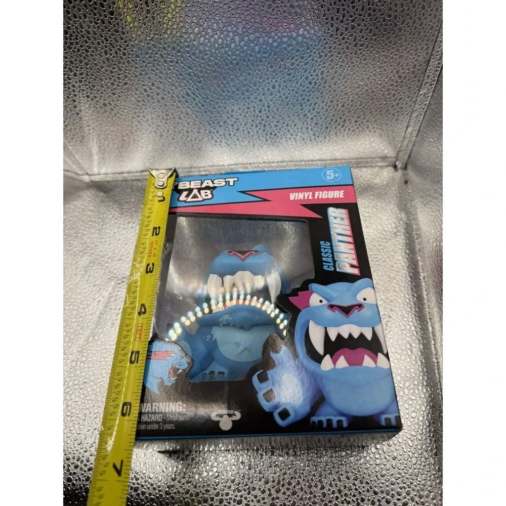 MrBeast Lab Hyper Classic Panther 3.5 inch Vinyl Figure Blue